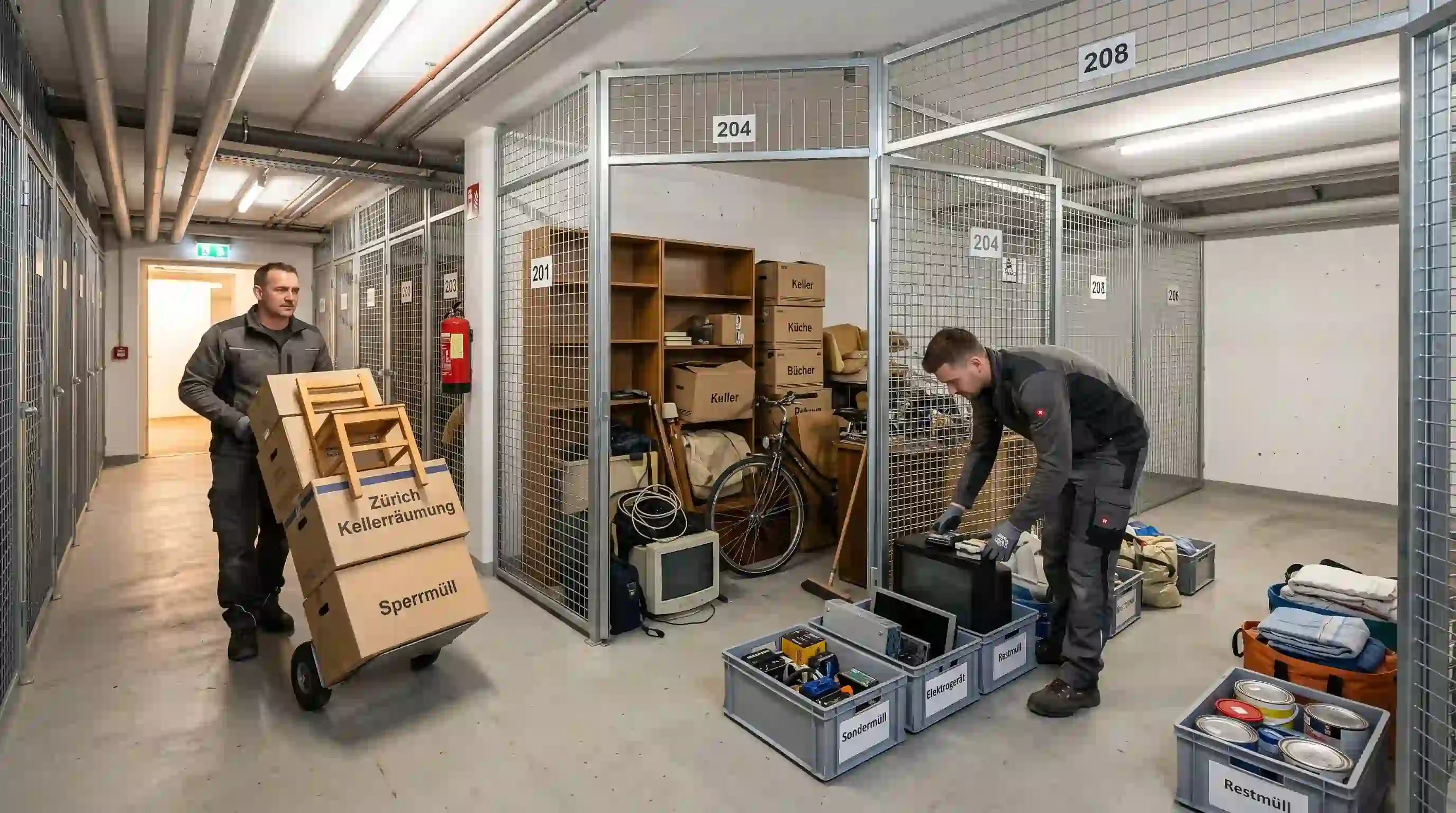 Kellerräumung Zürich
