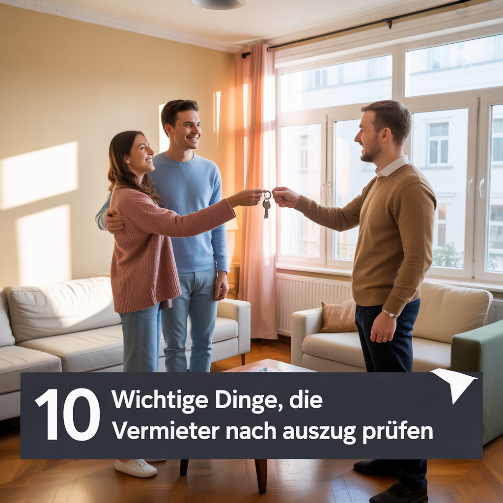 Checkliste für Schweizer Vermieter bei der Wohnungsübergabe