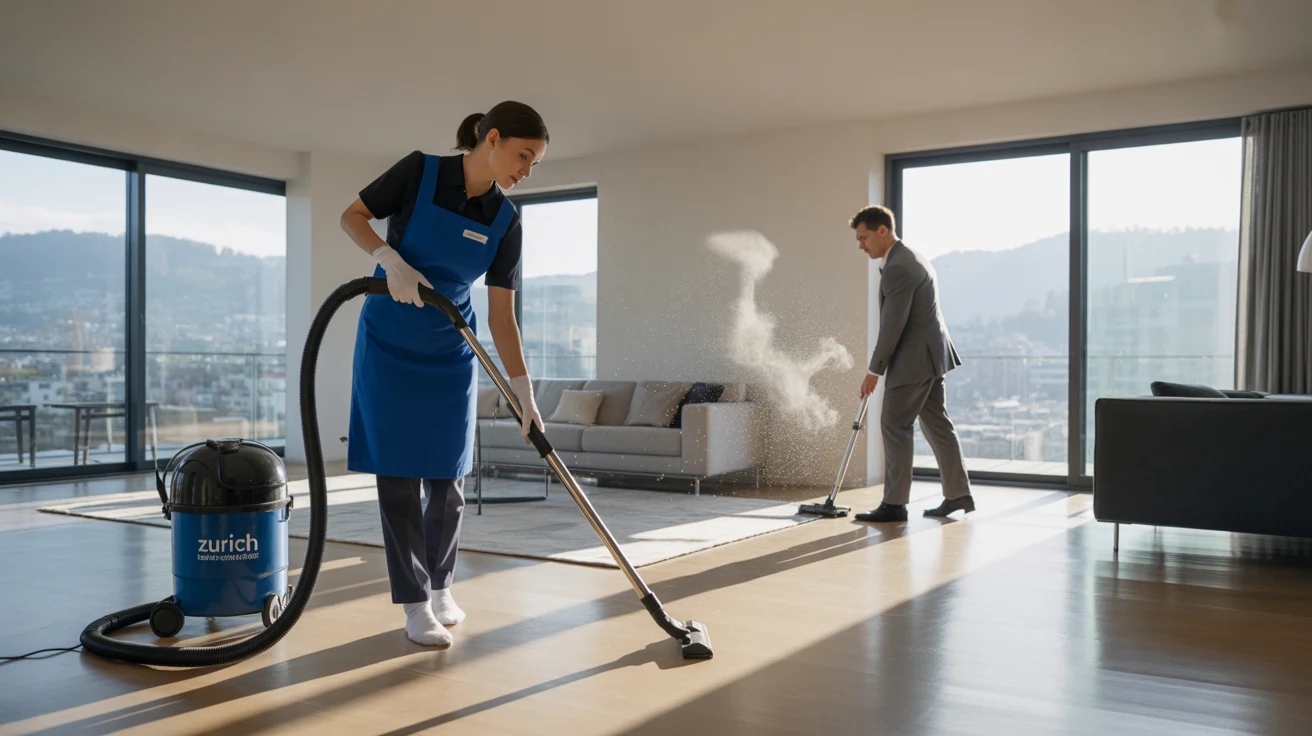 Endreinigung möblierter Apartments in Zürich – professionelle Reinigung für stressfreien Auszug