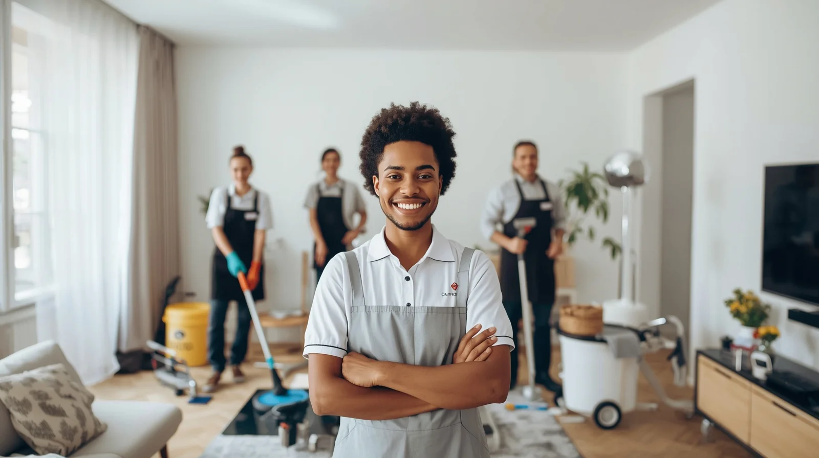 Professionelle Auszugsreinigung in einer Wohnung in der Schweiz – saubere Küche, Badezimmer und Wohnräume für stressfreien Umzug und volle Kautionsrückzahlung.