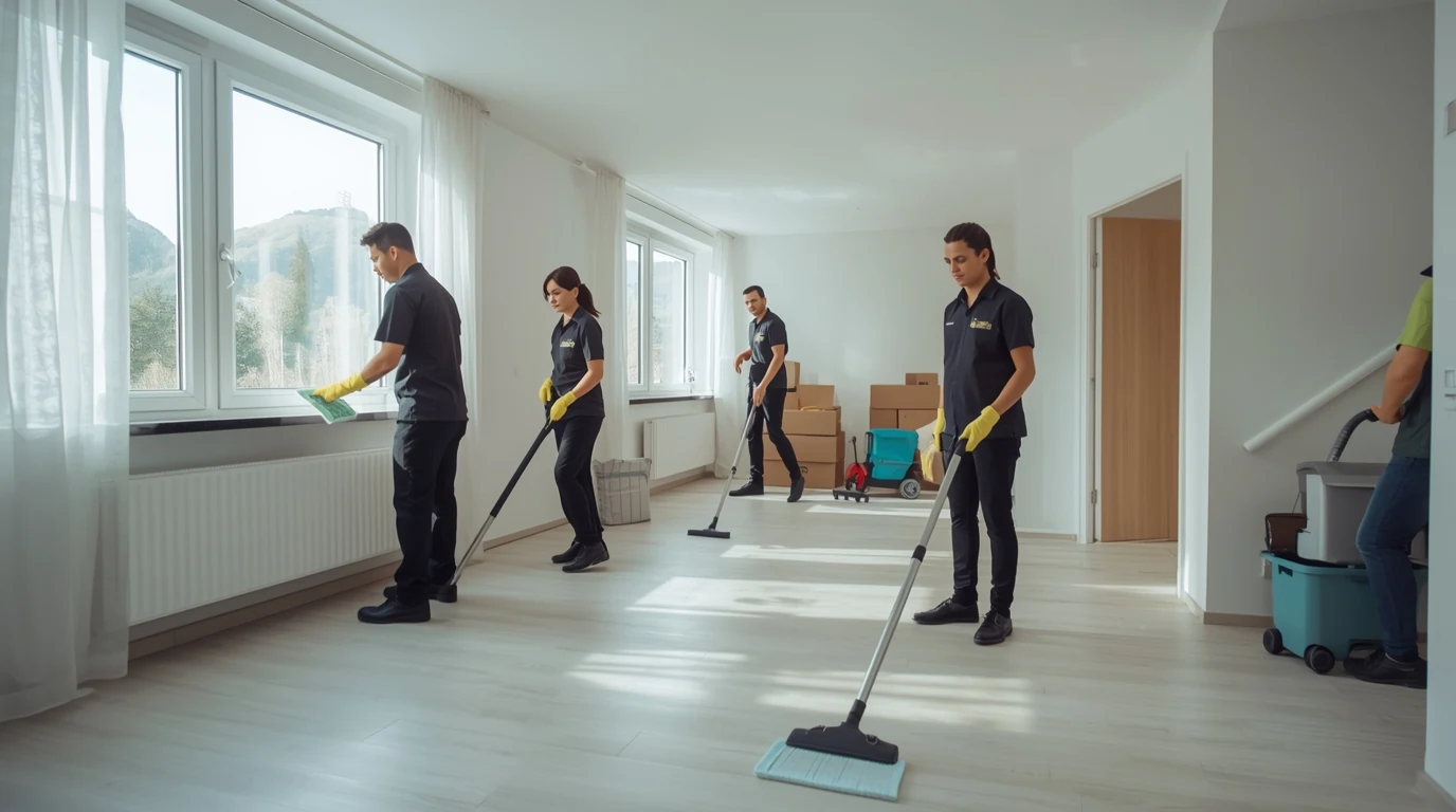 Stressfreie Auszugsreinigung in der Schweiz mit professionellem Service