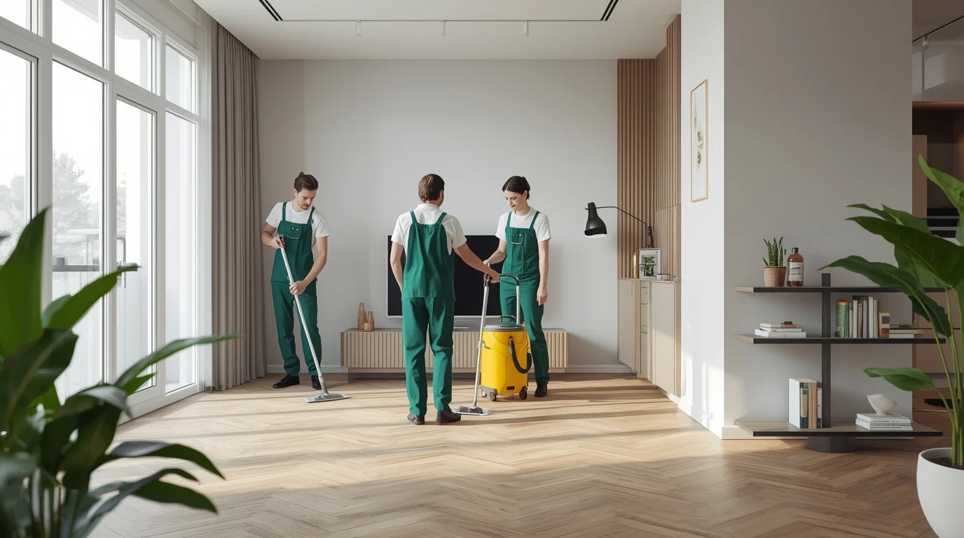 Reinigungsfirma Nr. 1 in Zürich – ZüriClean Team bei professioneller Reinigung mit umweltfreundlichen Mitteln