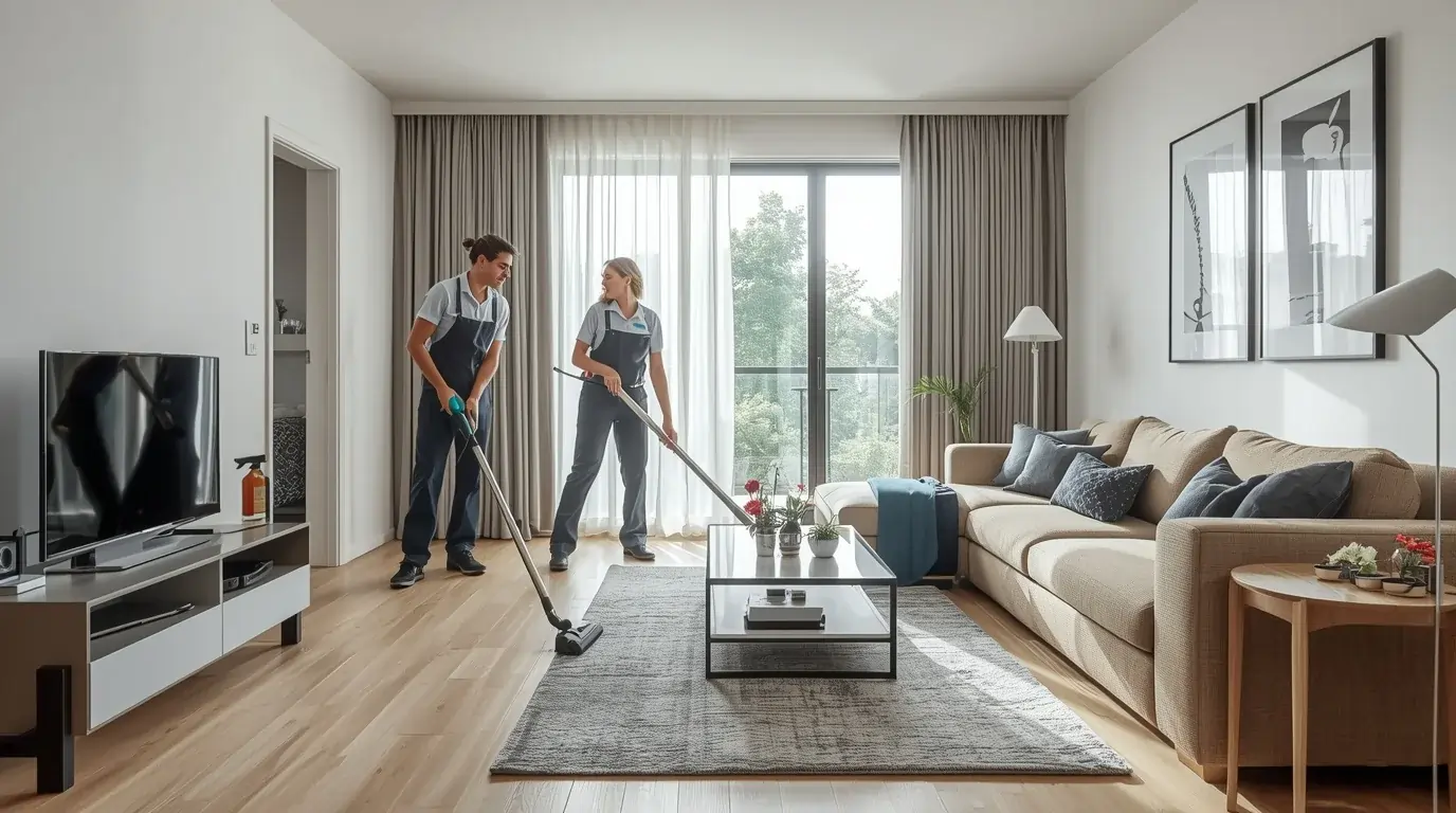 Professionelle Umzugsreinigung Zürich mit Team von Züriclean für stressfreien Wohnungswechsel