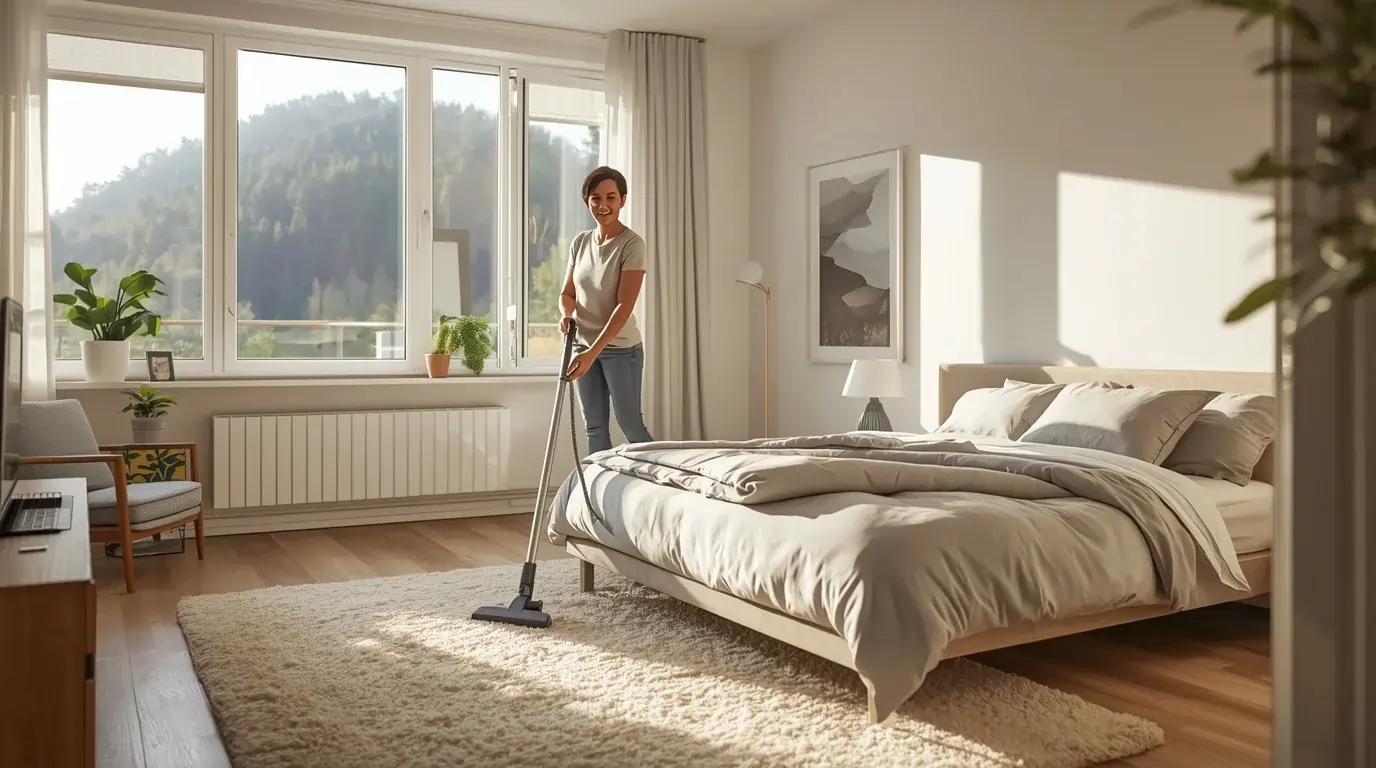 Regelmäßige Matratzenpflege zu Hause in Zürich für frische und saubere Schlafumgebung