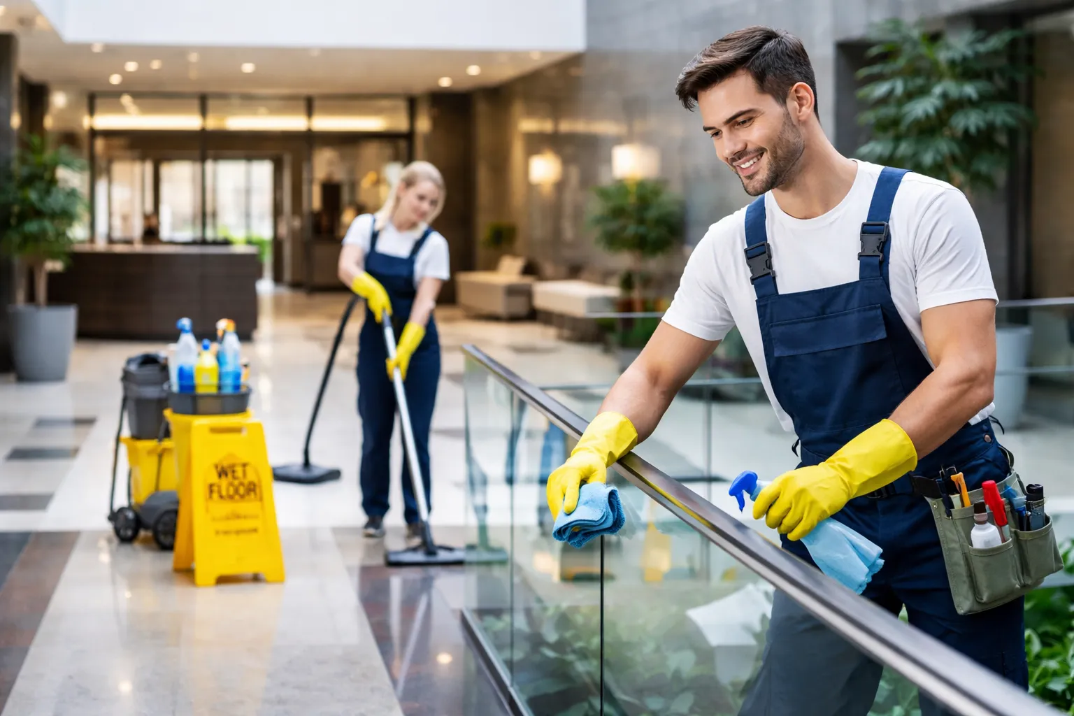 Professionelle Gebäudereinigung